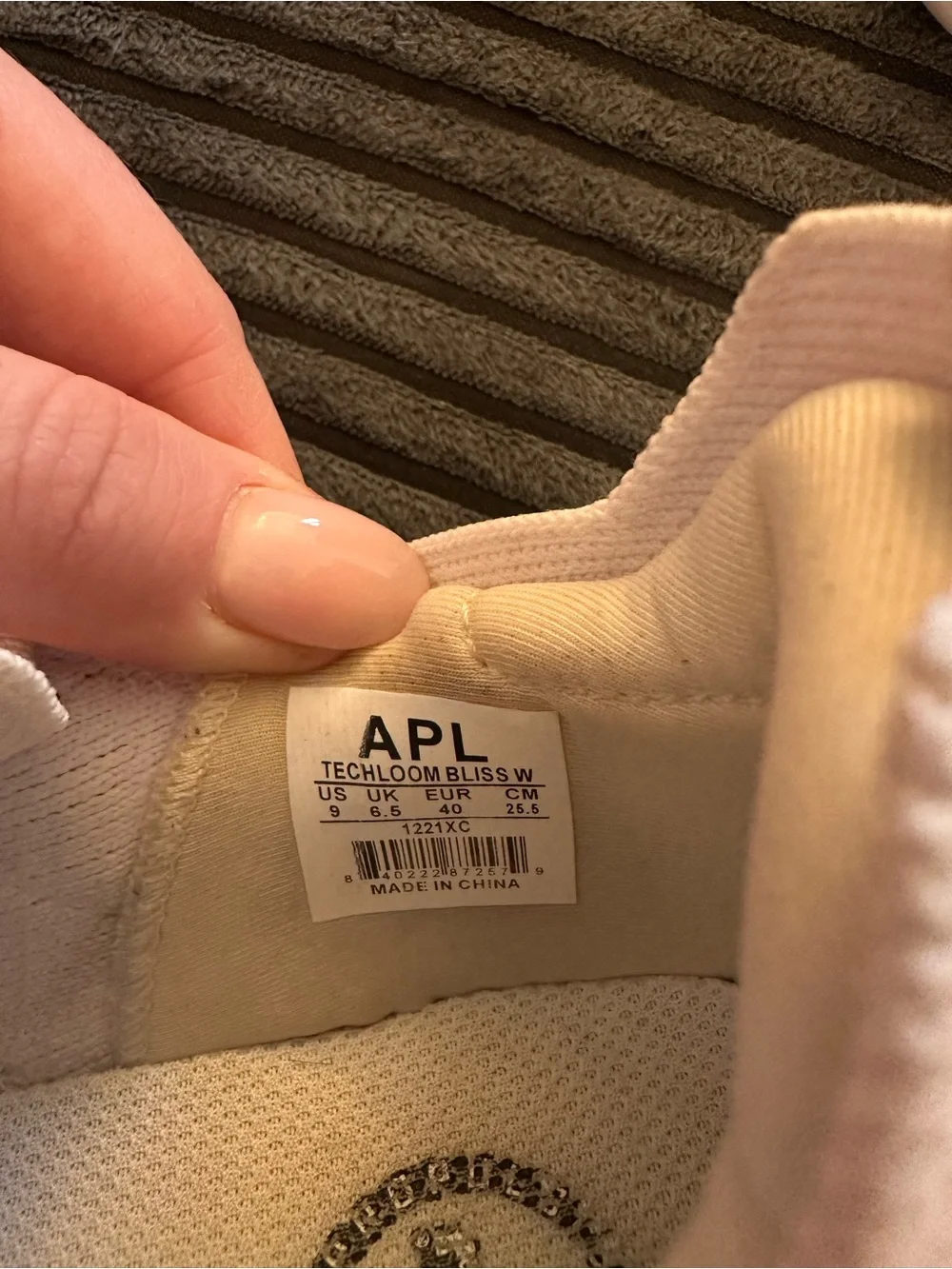 APL Women’s Slip-On Knit Sneakers in Pale Pink